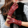 Gants femme cuir