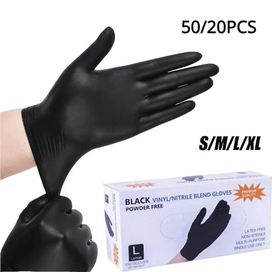 Boite gants nitrile noir