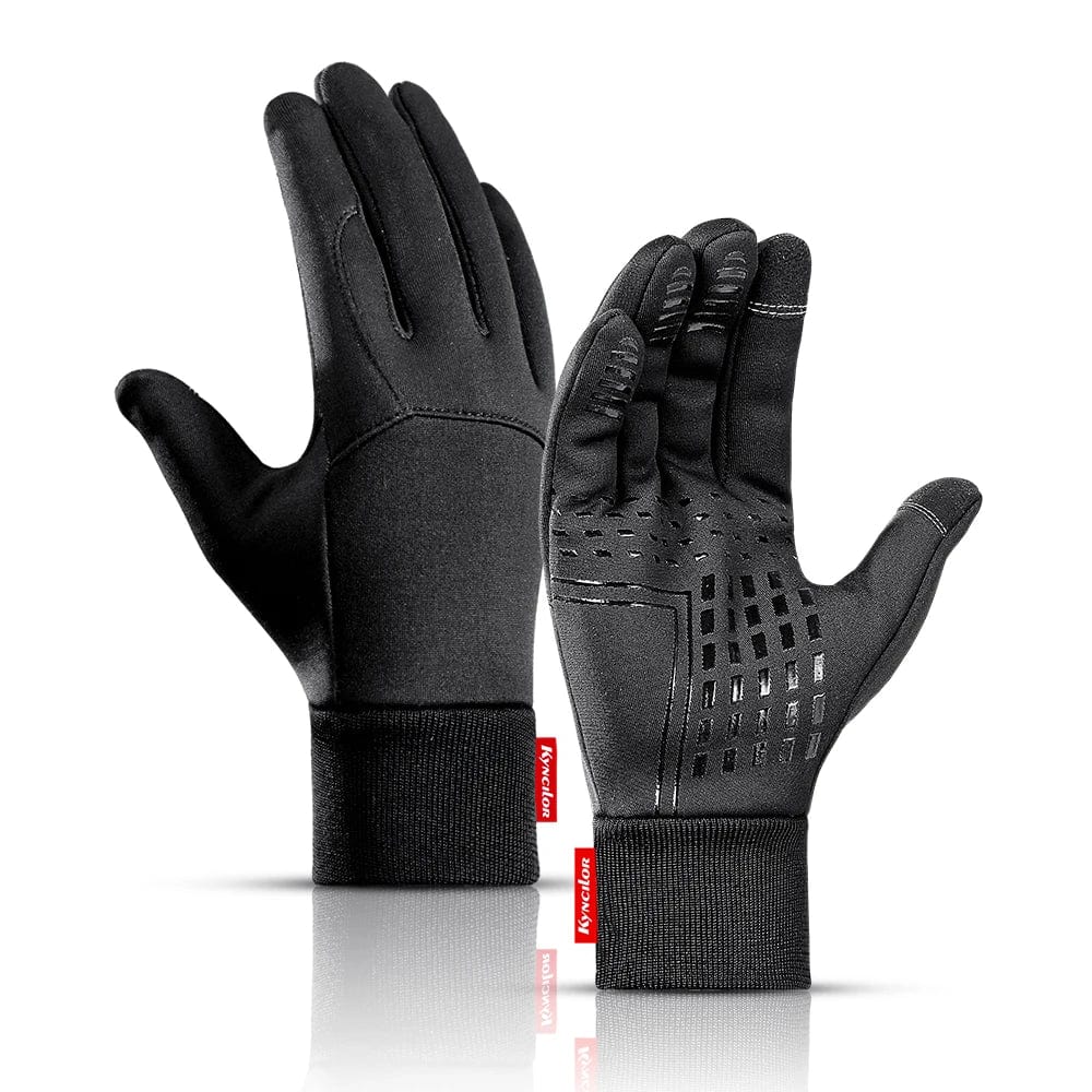 Gants chauds noir tactiles