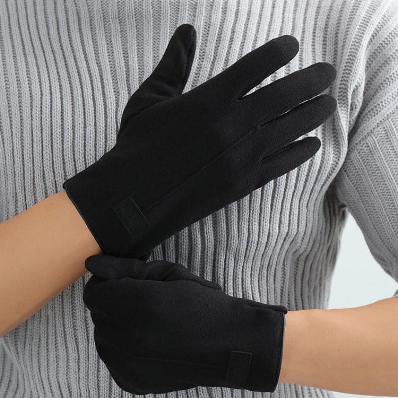 Gants chauds tactiles femme Luxe