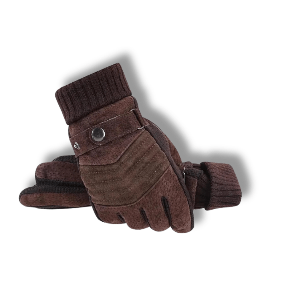 Gants chauds tactiles homme