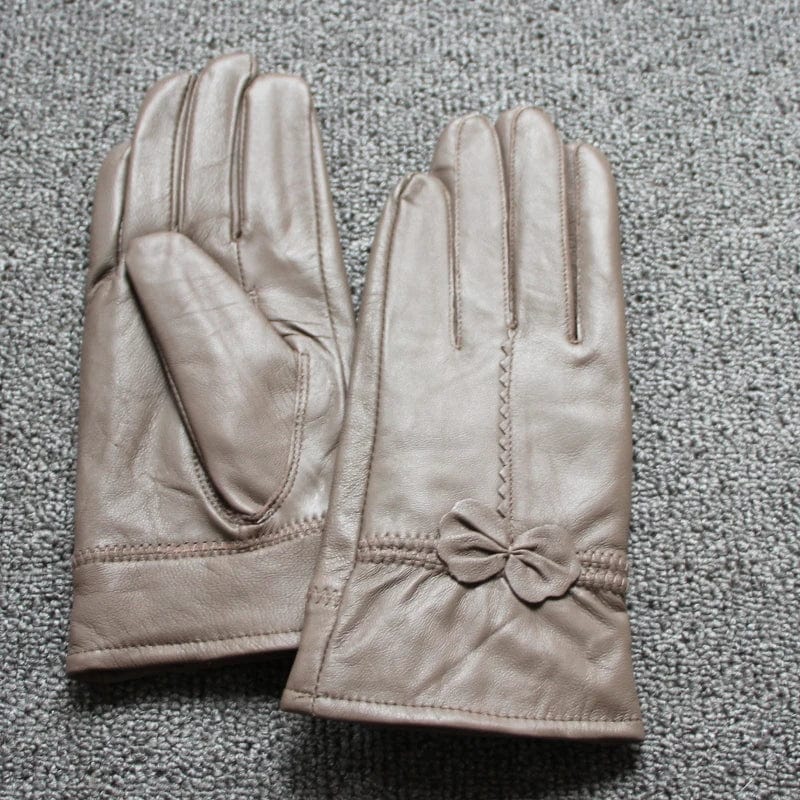 Gants cuir femme Chic