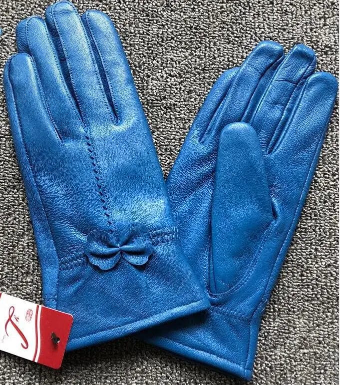 Gants cuir femme Chic