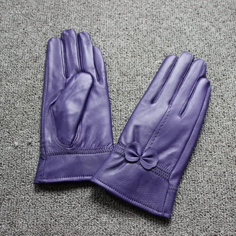 Gants cuir femme Chic