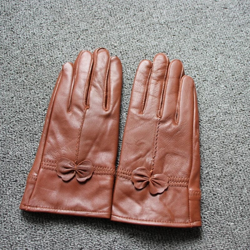 Gants cuir femme Chic