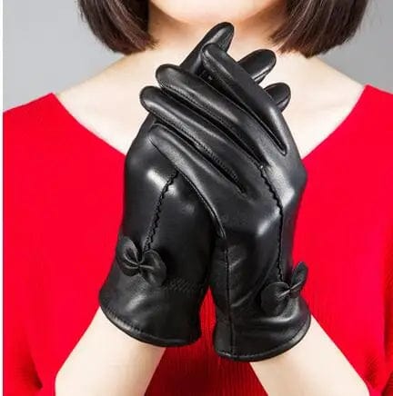 Gants cuir femme Chic