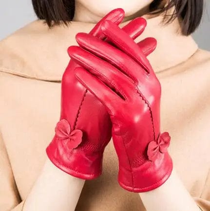 Gants cuir femme Chic