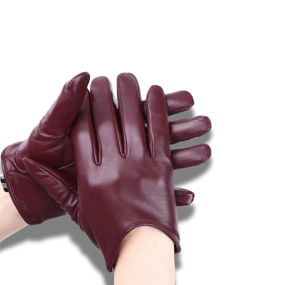 Gants de conduite cuir femme