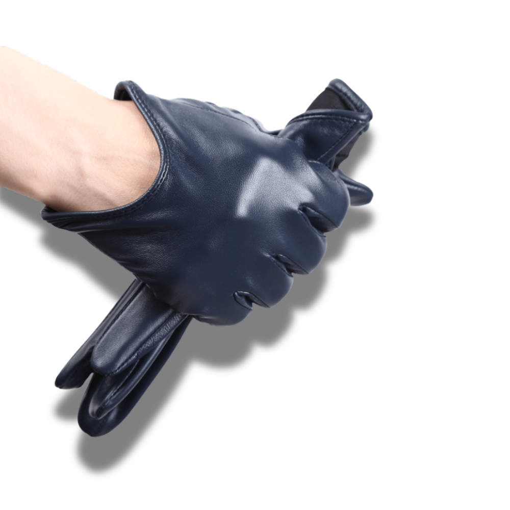 Gants de conduite cuir femme