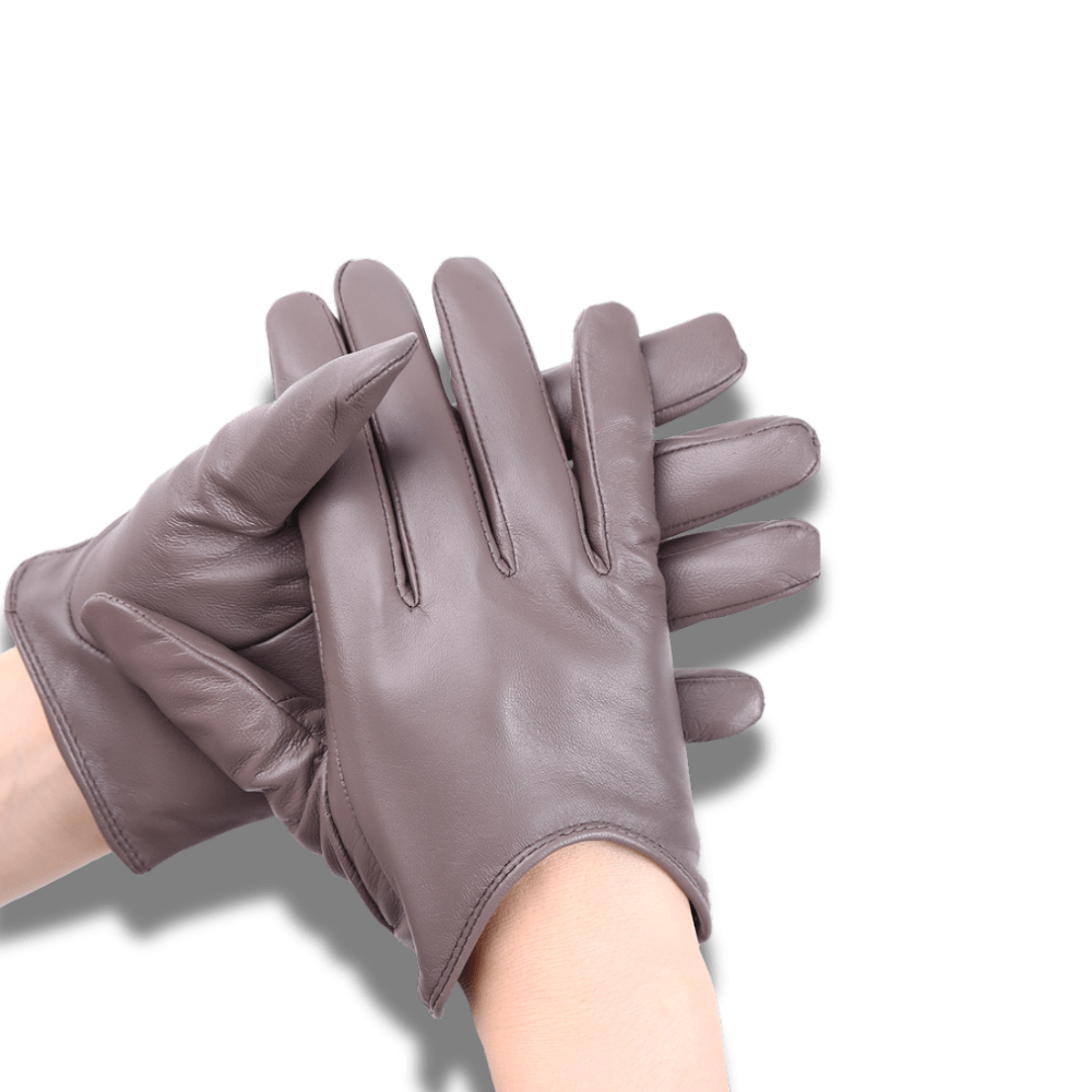 Gants de conduite cuir femme