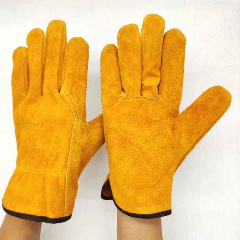 Gants de jardinage cuir