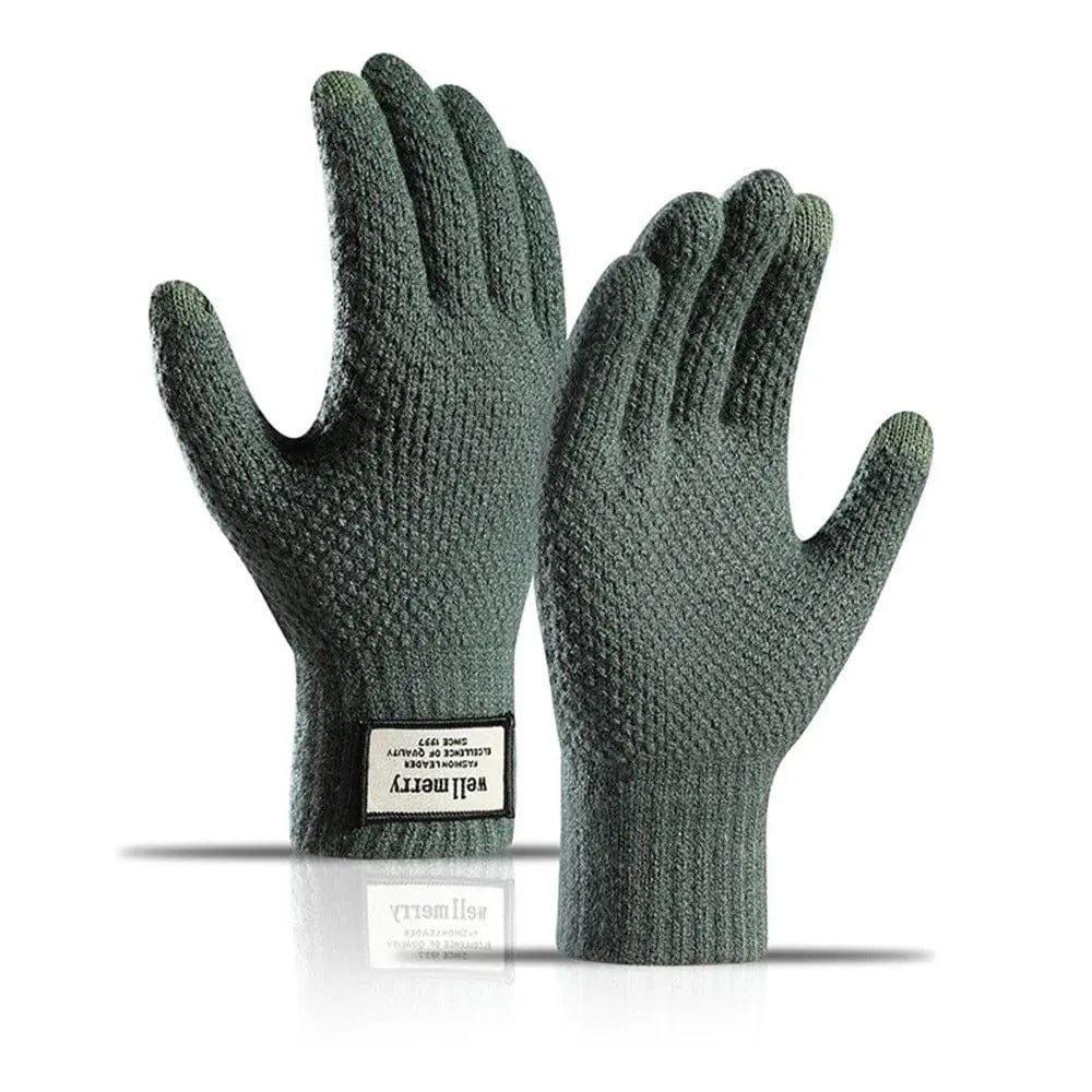 Gants en laine tactiles