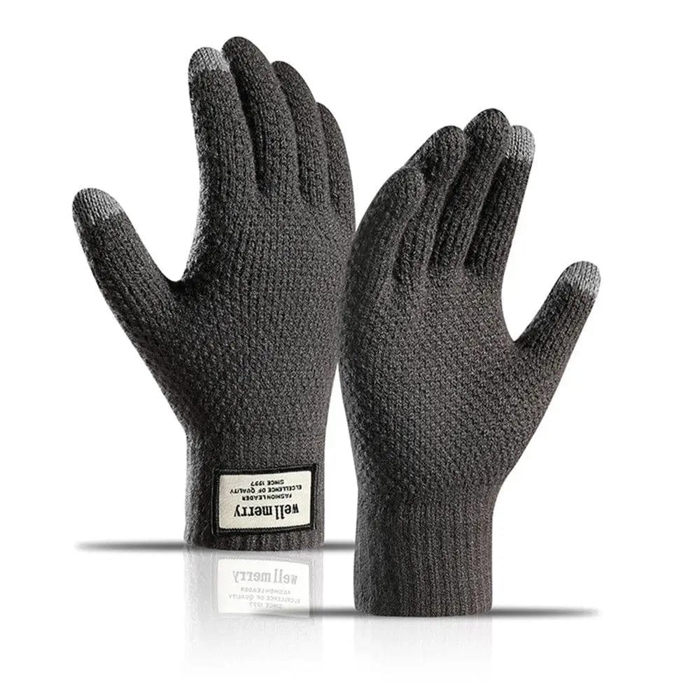 Gants en laine tactiles