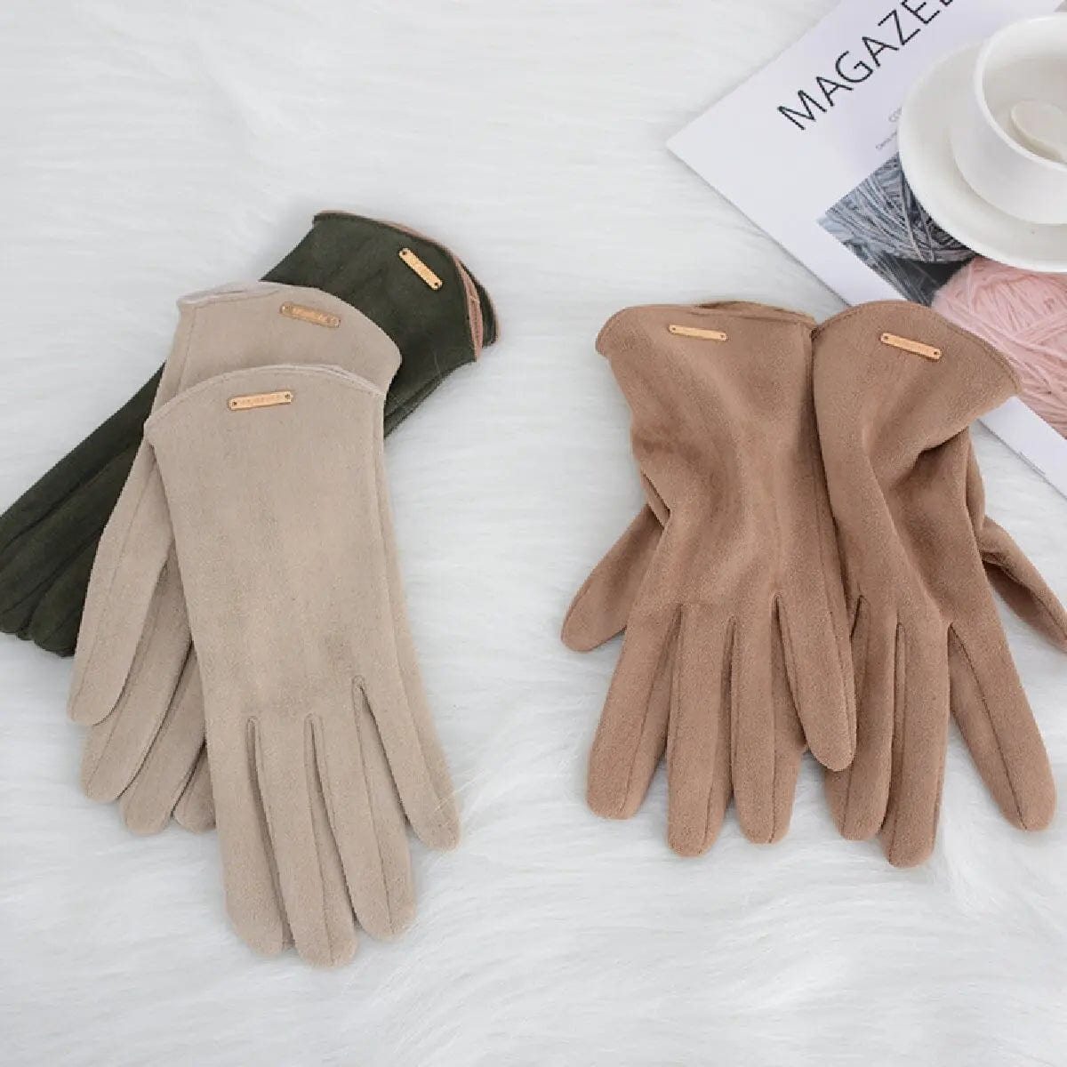 Gants femme élégants