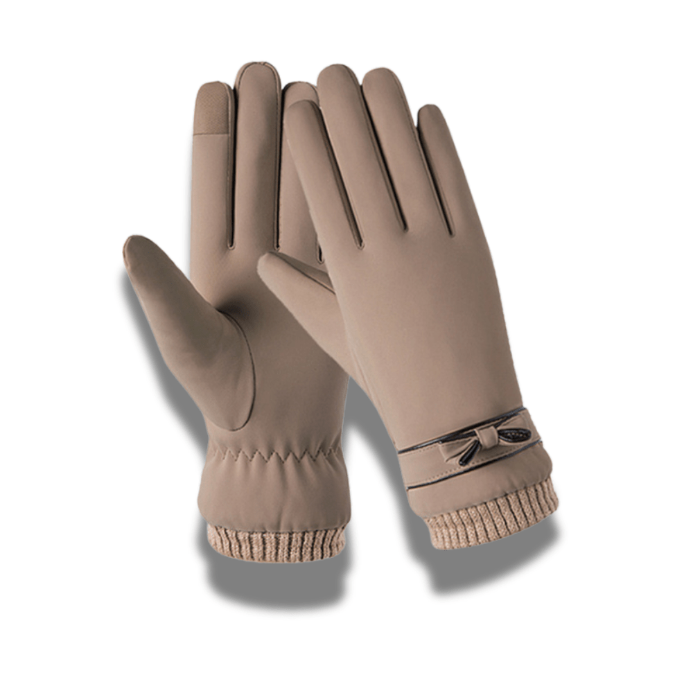 Gants femme noeud