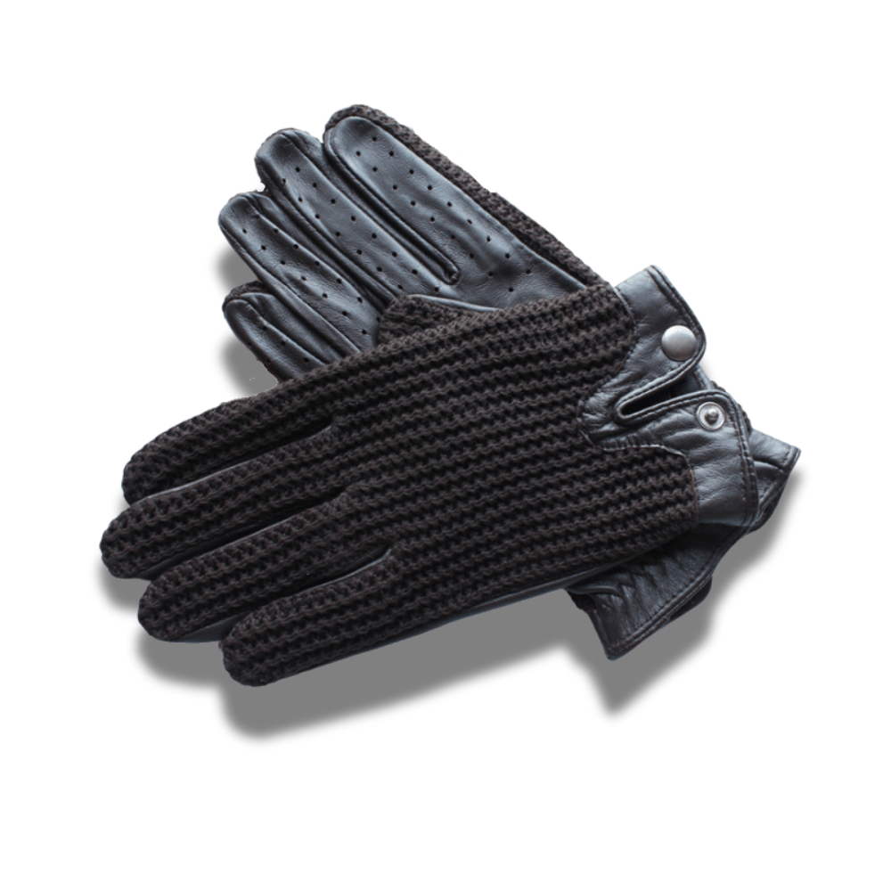 Gants homme cuir chaud