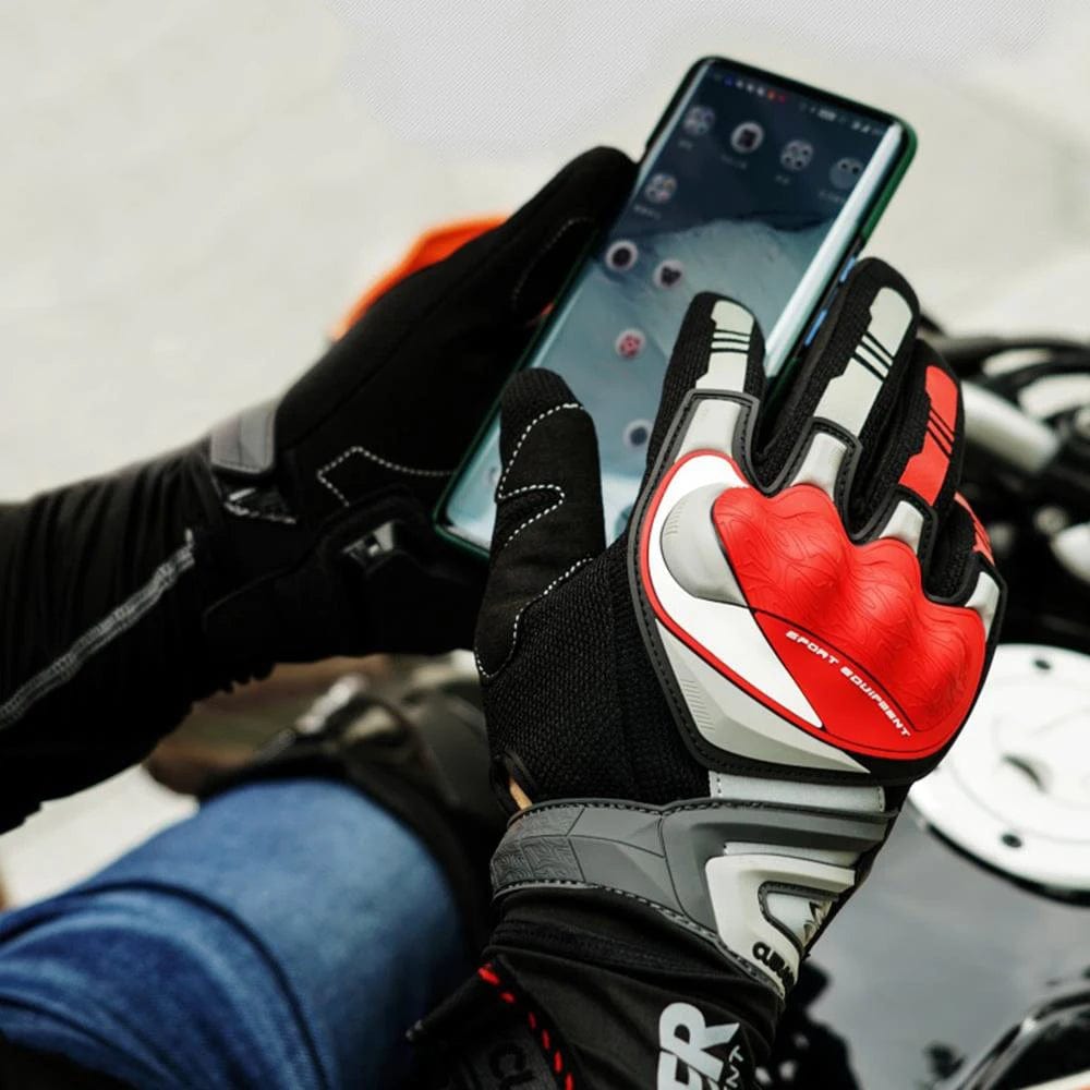 Gants moto hiver tactiles