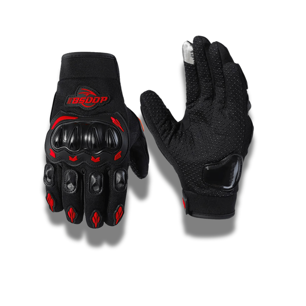 gants moto tactiles coque